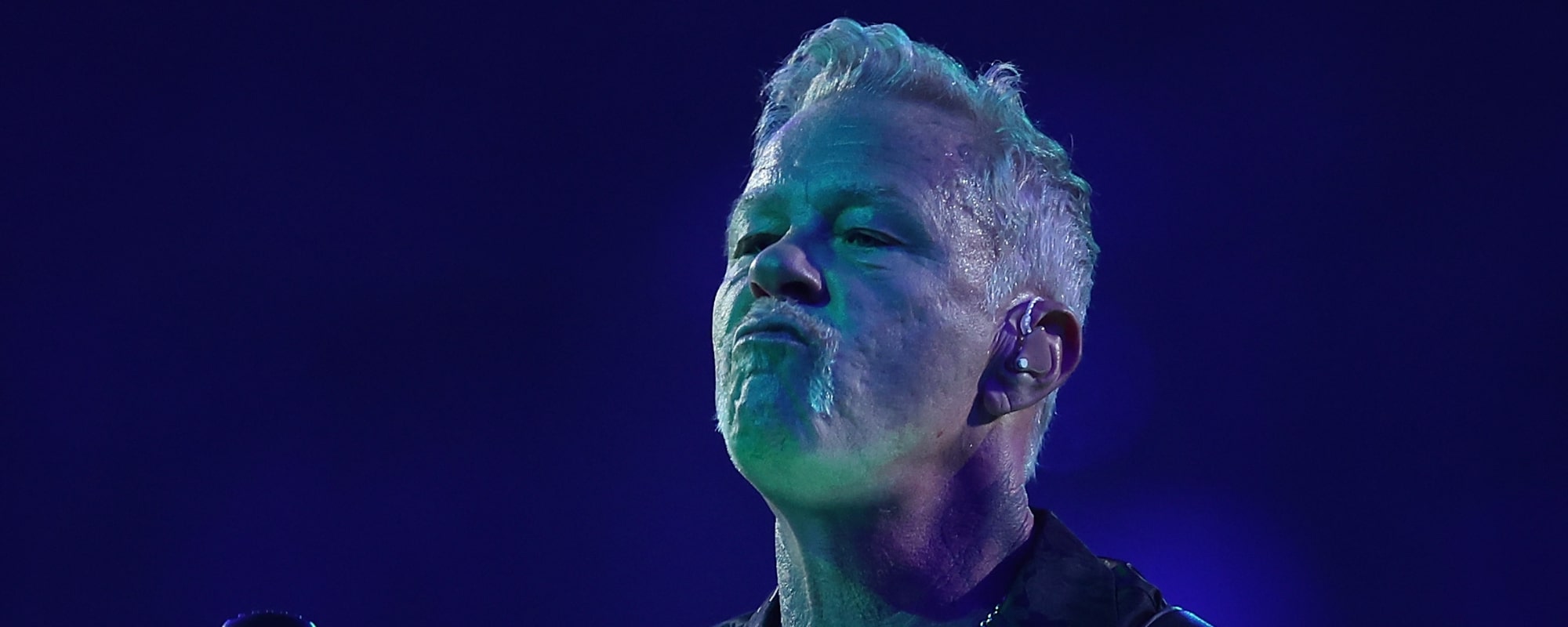 James Hetfield of Metallica performs at State Farm Stadium on September 01, 2023 in Glendale, Arizona.