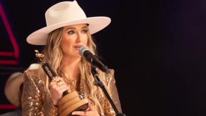 Lainey Wilson being inducted into the Grand Ole Opry