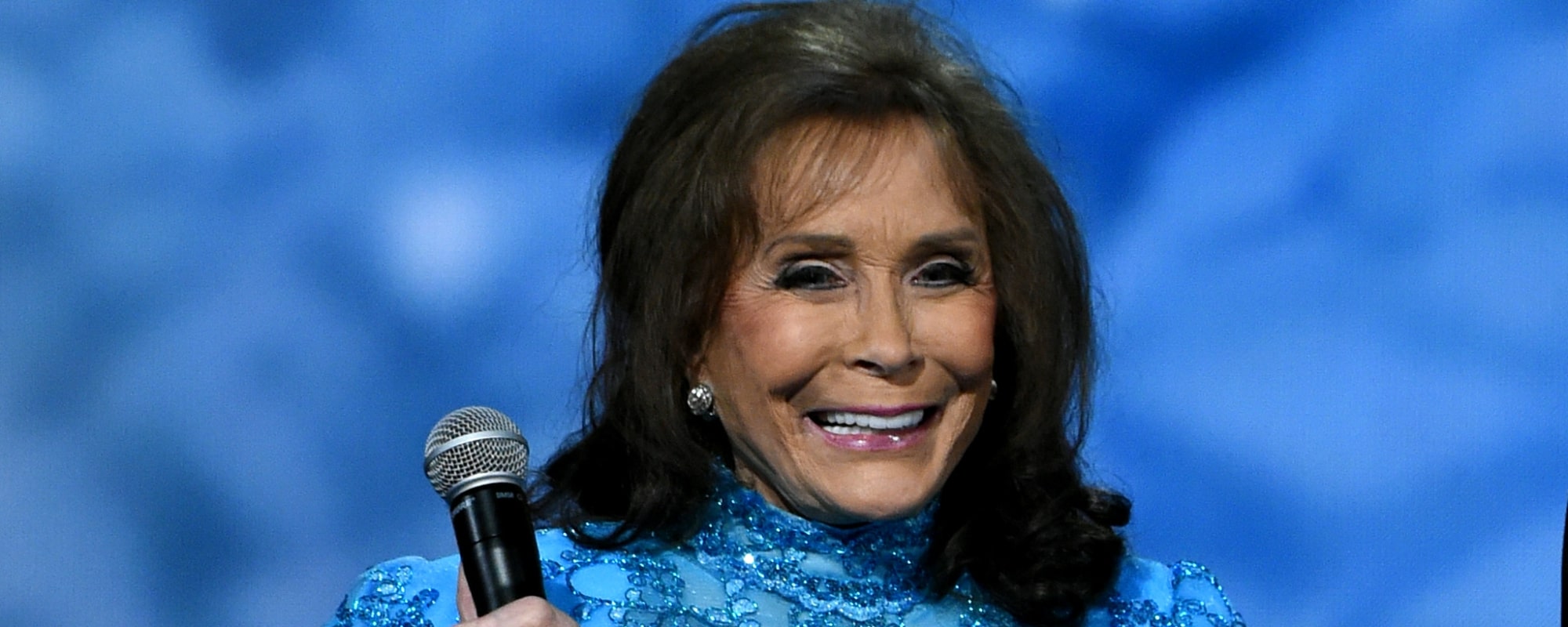 Singer-songwriter Loretta Lynn performs on stage during the CMA 2016 Country Christmas on November 8, 2016 in Nashville, Tennessee.