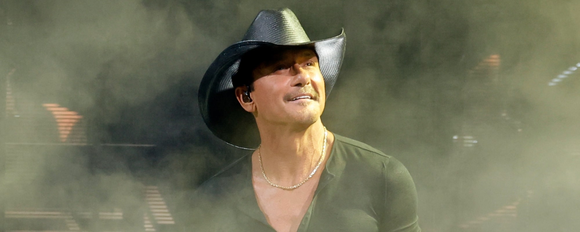 Tim McGraw performs at Bridgestone Arena on April 25, 2024 in Nashville, Tennessee.