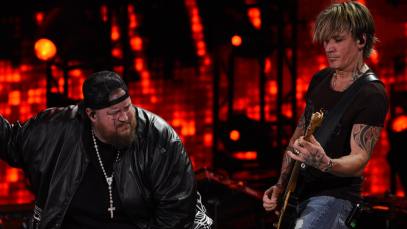 Jelly Roll and Keith Urban at CMA Fest