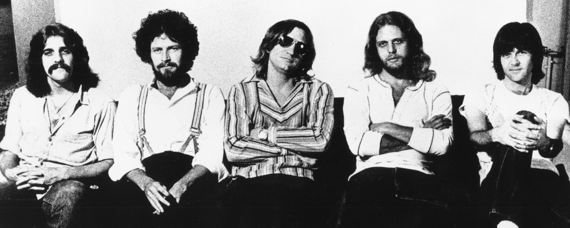 The Eagles sit together