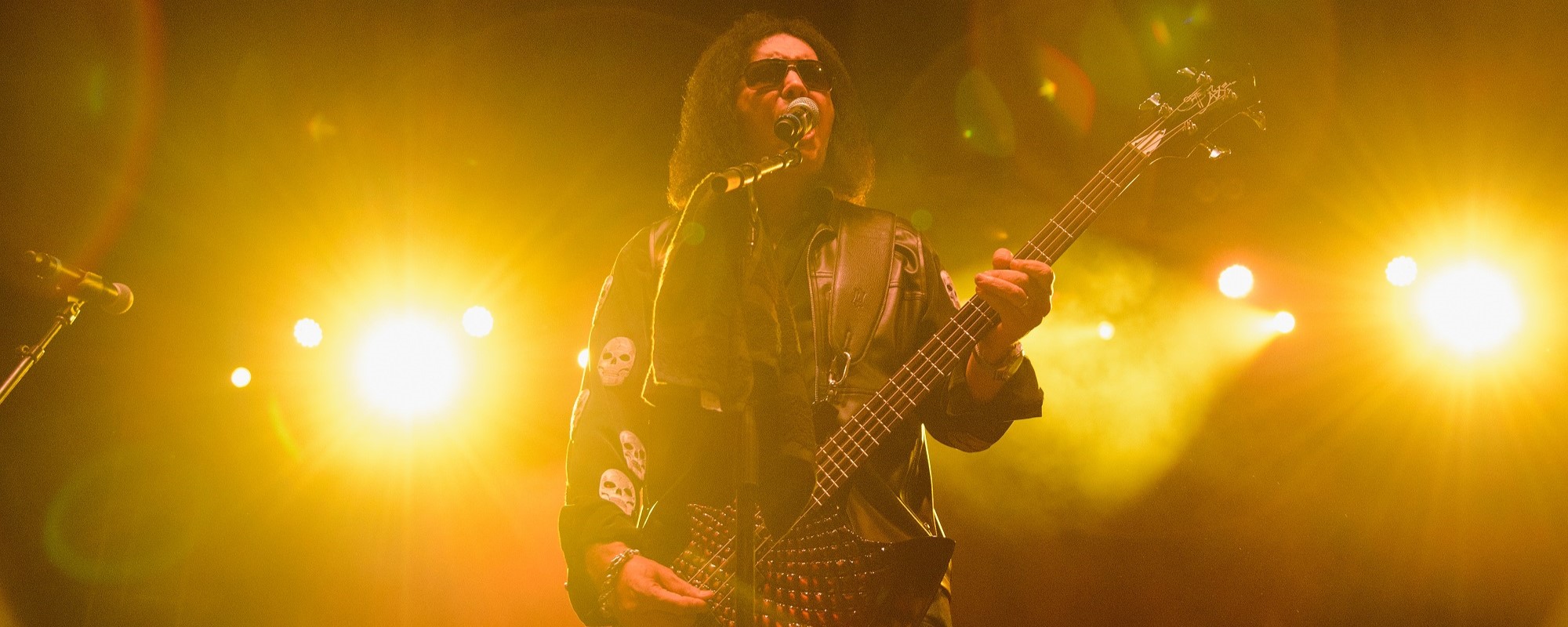 Watch KISS’ Gene Simmons Play a Van Halen Deep Cut and a Motorhead Classic with His Solo Band at a Recent Concert
