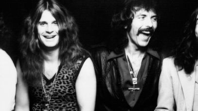 Black Sabbath posing together