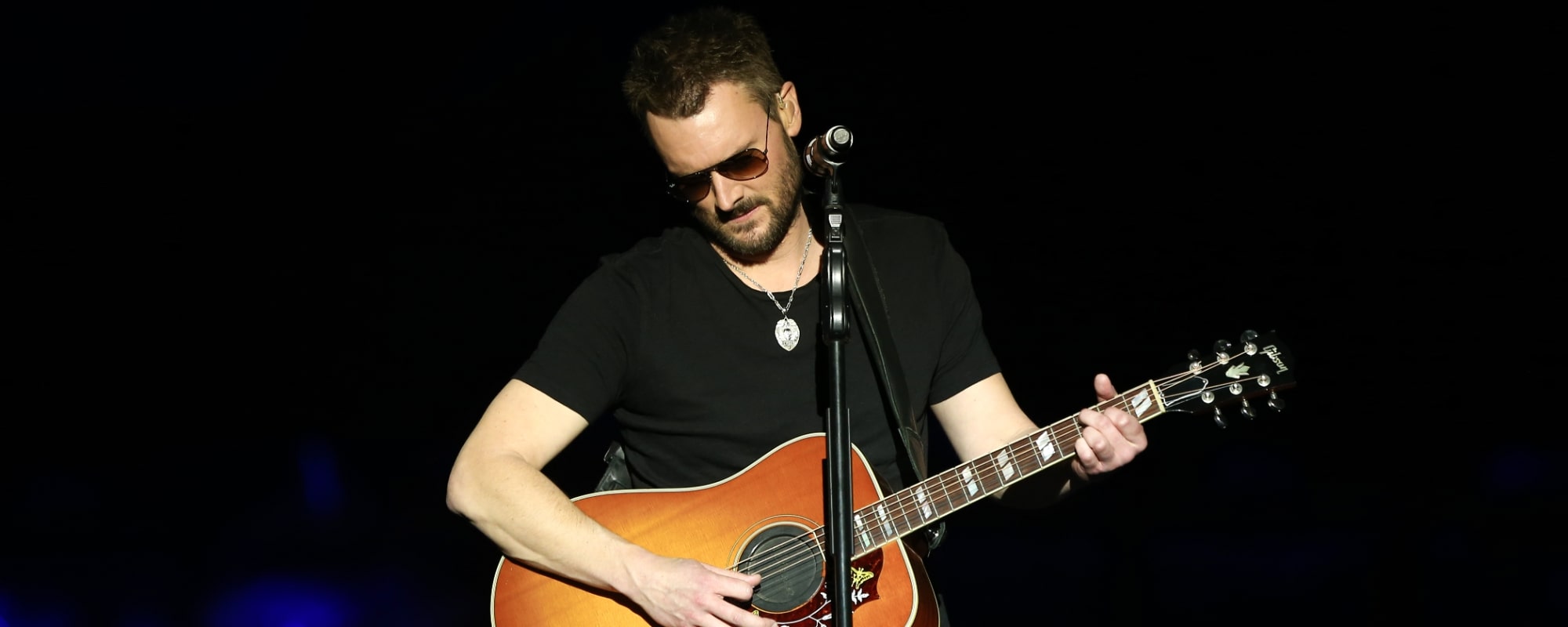 Eric Church recently performed at the Toby Keith tribute concert