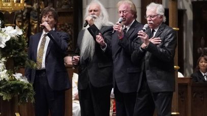 Oak Ridge Boys performing at George H.W. Bush's funeral