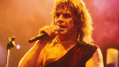 Ozzy Osbourne performing