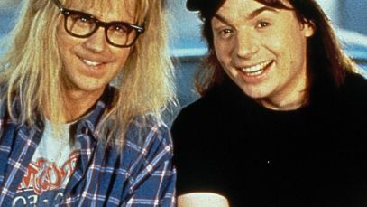 Dana Carvey and Mike Meyers in Wayne's World