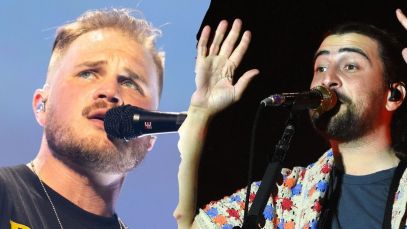 Composite image of Zach Bryan and Noah Kahan