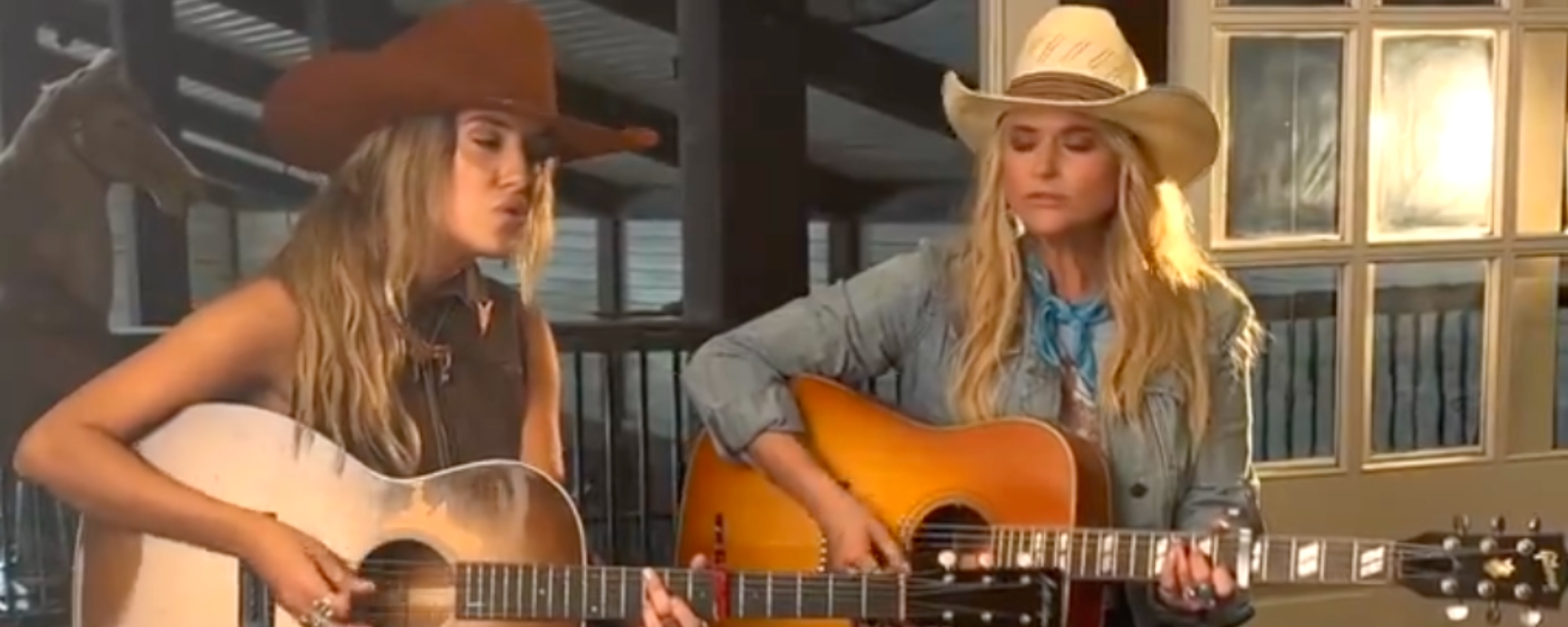 Miranda Lambert Celebrates Lainey Wilson's New Album 'Whirlwind' With Special Performance of "Good Horses"