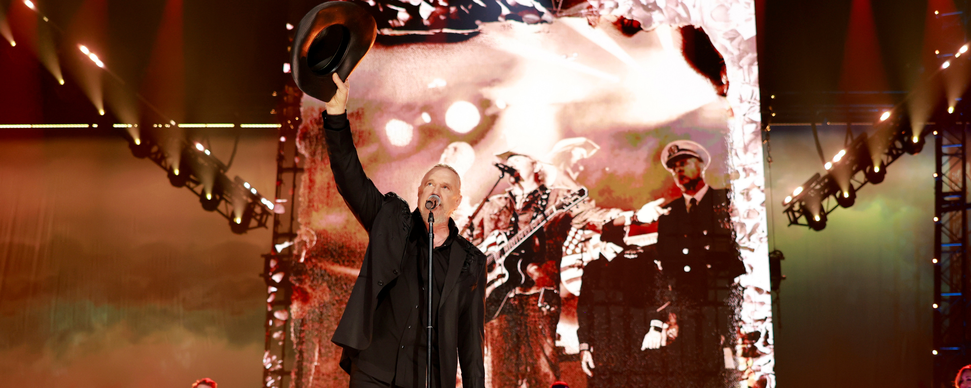 NASHVILLE, TENNESSEE - JULY 29: Trace Adkins performs onstage for the Toby Keith: American Icon tribute at Bridgestone Arena on July 29, 2024 in Nashville, Tennessee. (Photo by Jason Kempin/Getty Images for Universal Music Group)