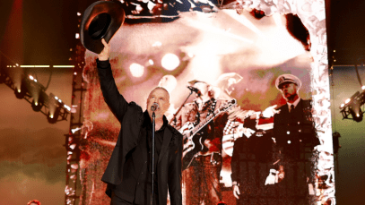 NASHVILLE, TENNESSEE - JULY 29: Trace Adkins performs onstage for the Toby Keith: American Icon tribute at Bridgestone Arena on July 29, 2024 in Nashville, Tennessee. (Photo by Jason Kempin/Getty Images for Universal Music Group)