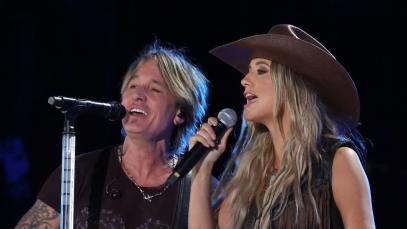Keith Urban and Lainey Wilson