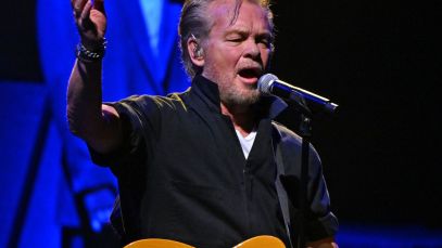 John Mellencamp performing