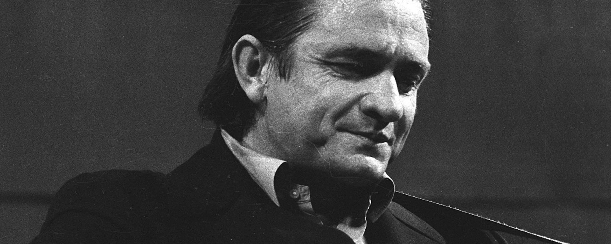 Johnny Cash performing