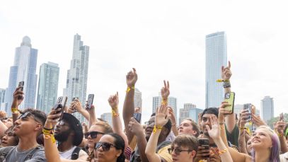 Crowd at Lollapalooza