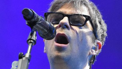 Rivers Cuomo performing