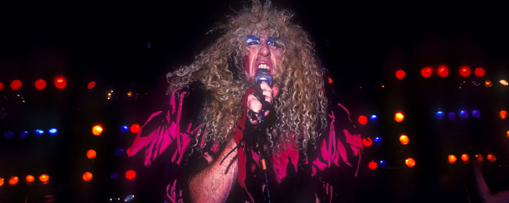Dee Snider of Twisted Sister performing
