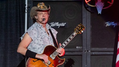 Ted Nugent Lashes Out at Pearl Jam After Band Used "Stranglehold" as an Anti-Gun Anthem