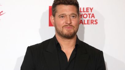 Michael Buble smiling