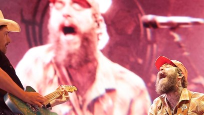 Watch Post Malone Sing a Vince Gill Classic While Brad Paisley “Smokes the Strings” on Guitar