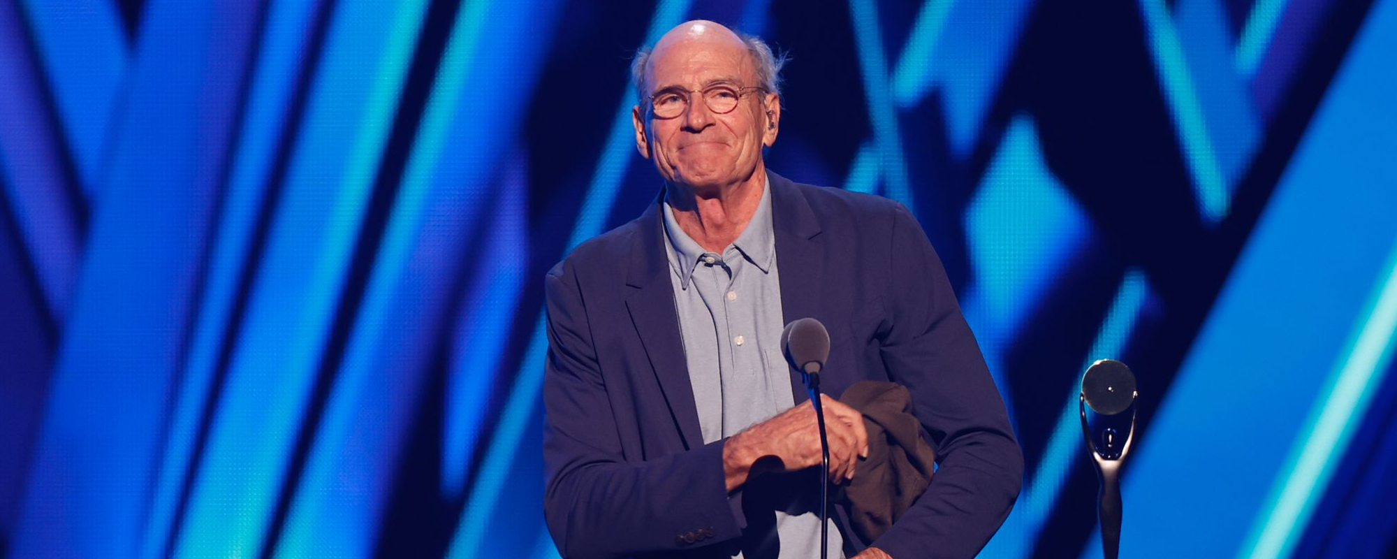 James Taylor Helps Induct Jimmy Buffett Into the Rock & Roll Hall of Fame: "He Was Larger Than Life"