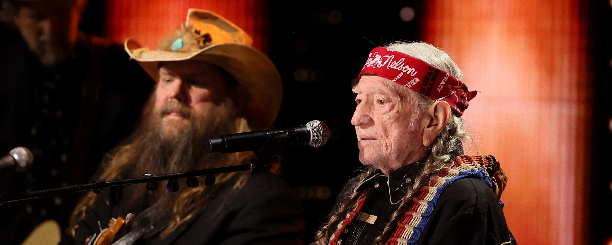 Chris Stapleton Welcomes Willie Nelson the the Stage for Special Performance at Austin City Limits