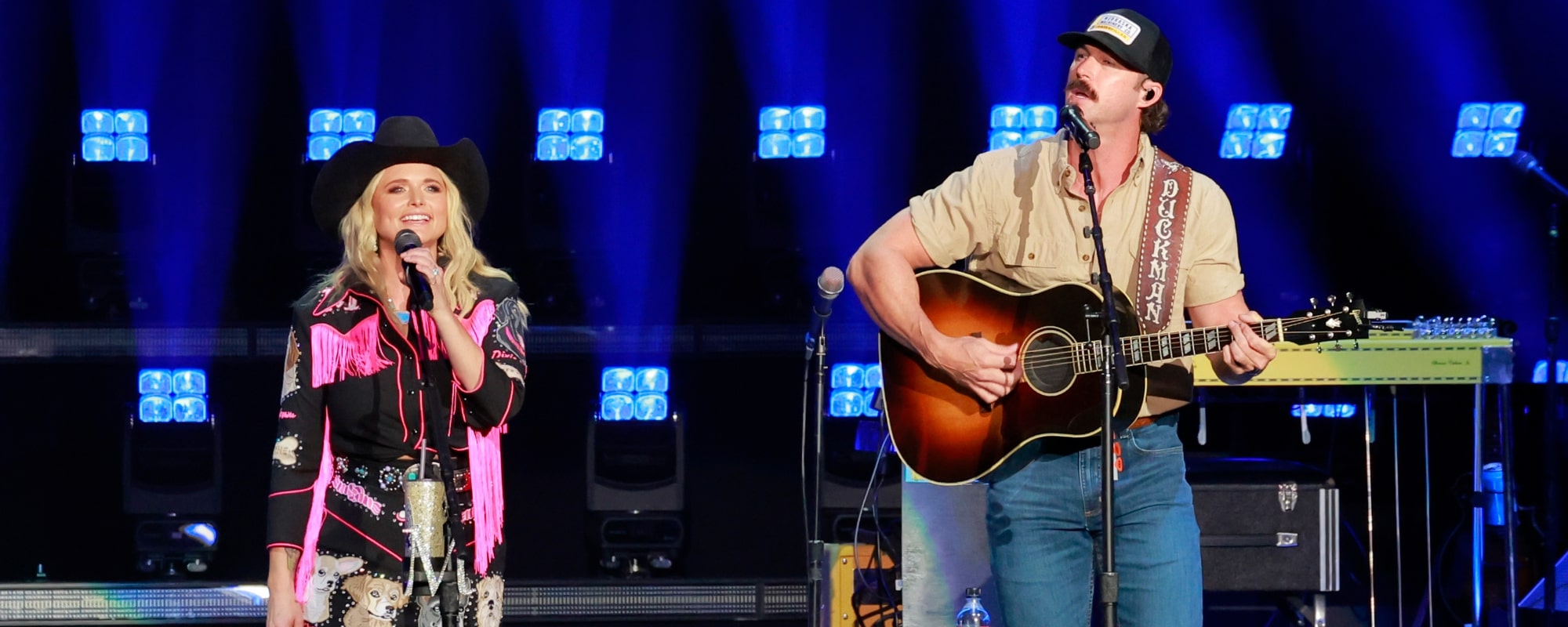Miranda Lambert and Riley Green