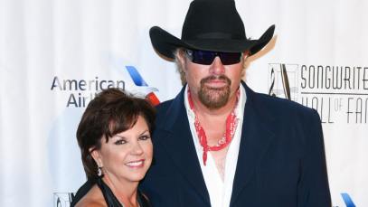 Toby Keith and his wife Tricia Covel