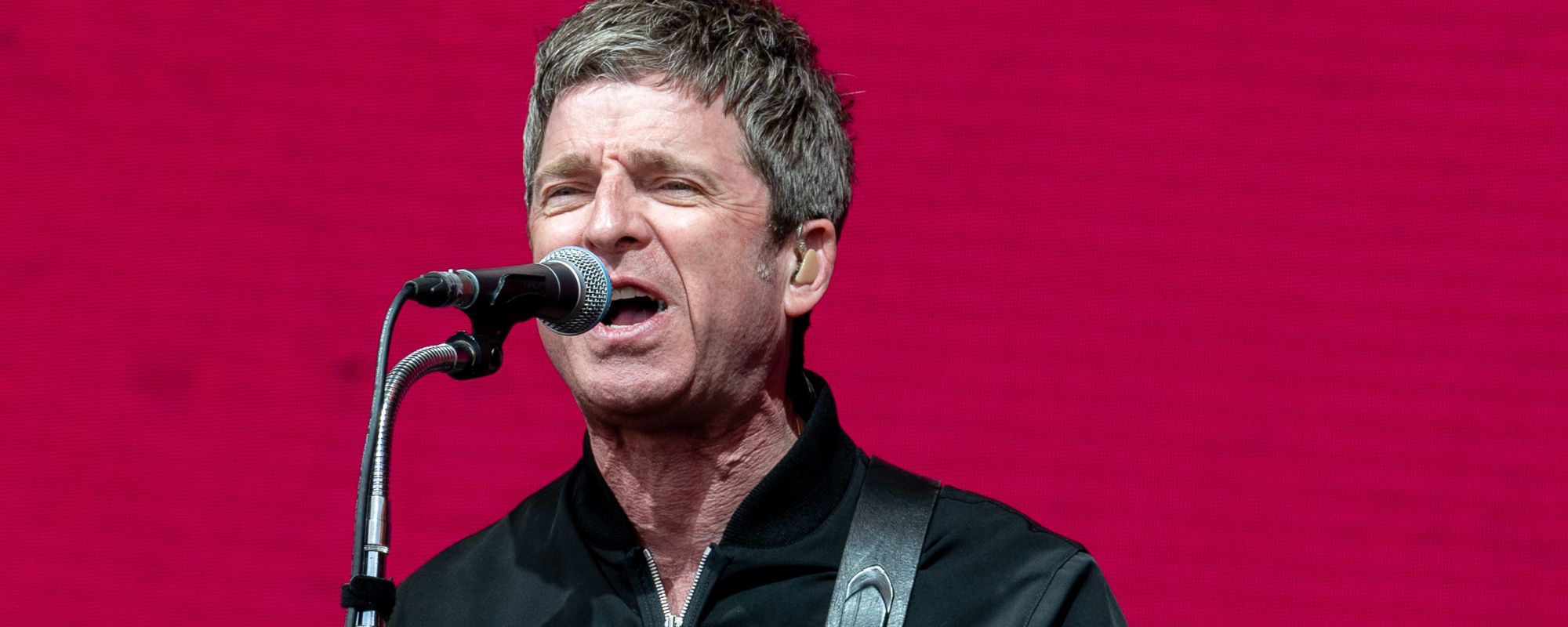 Noel Gallagher performing