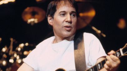 Paul Simon performing