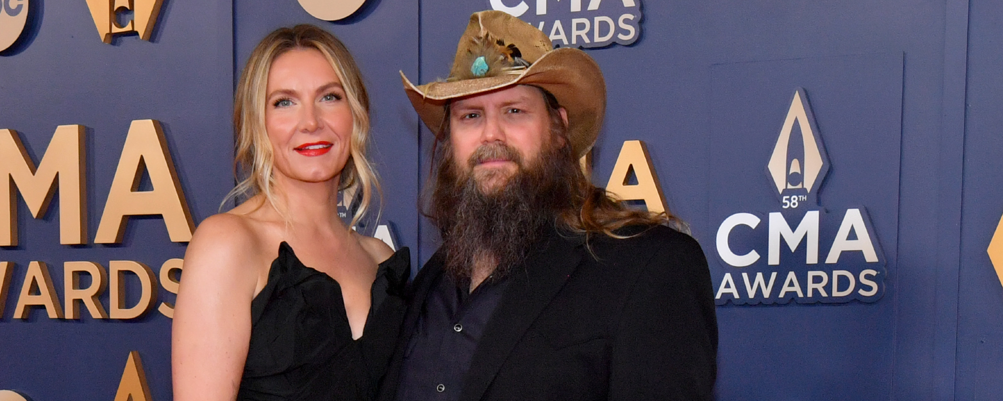 Chris Stapleton Apologizes to His Wife, Morgane, While Accepting Song of the Year Award at the 2024 CMA Awards