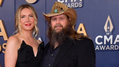 Chris Stapleton Apologizes to His Wife, Morgane, While Accepting Song of the Year Award at the 2024 CMA Awards