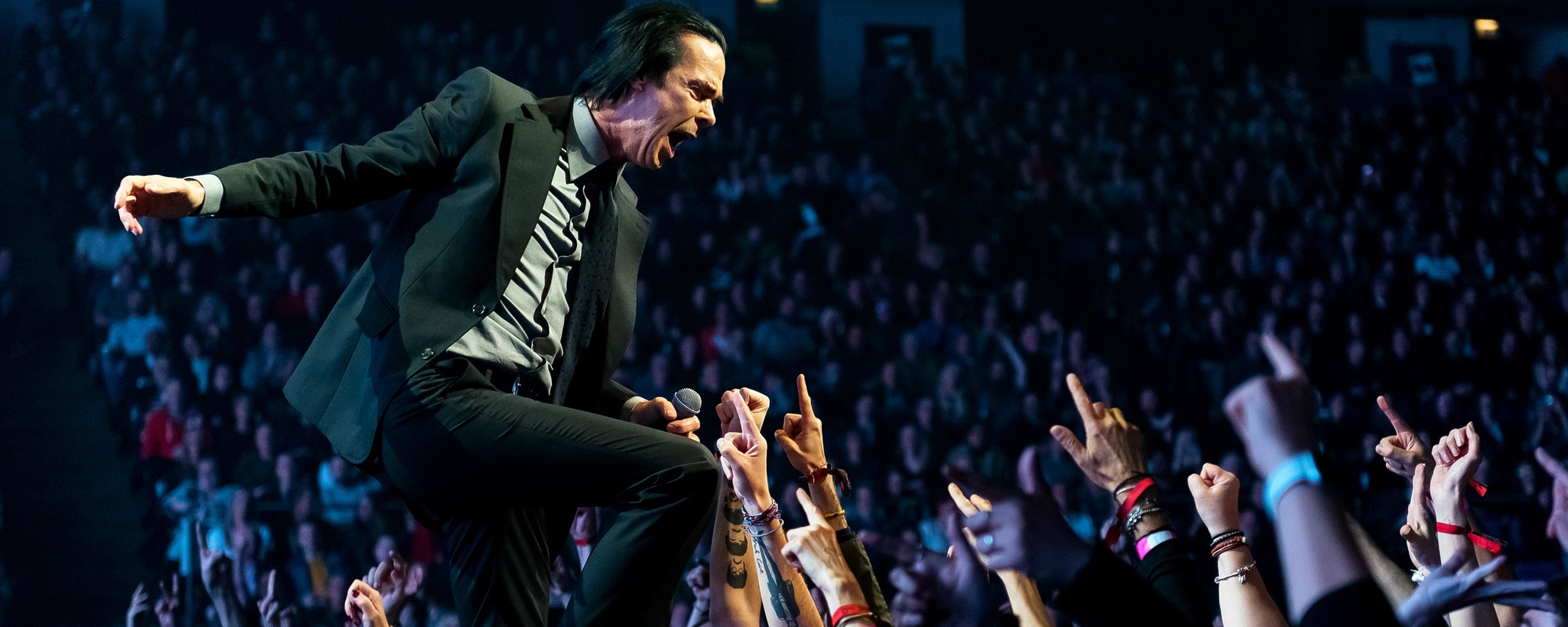 Nick Cave Performs At The O2