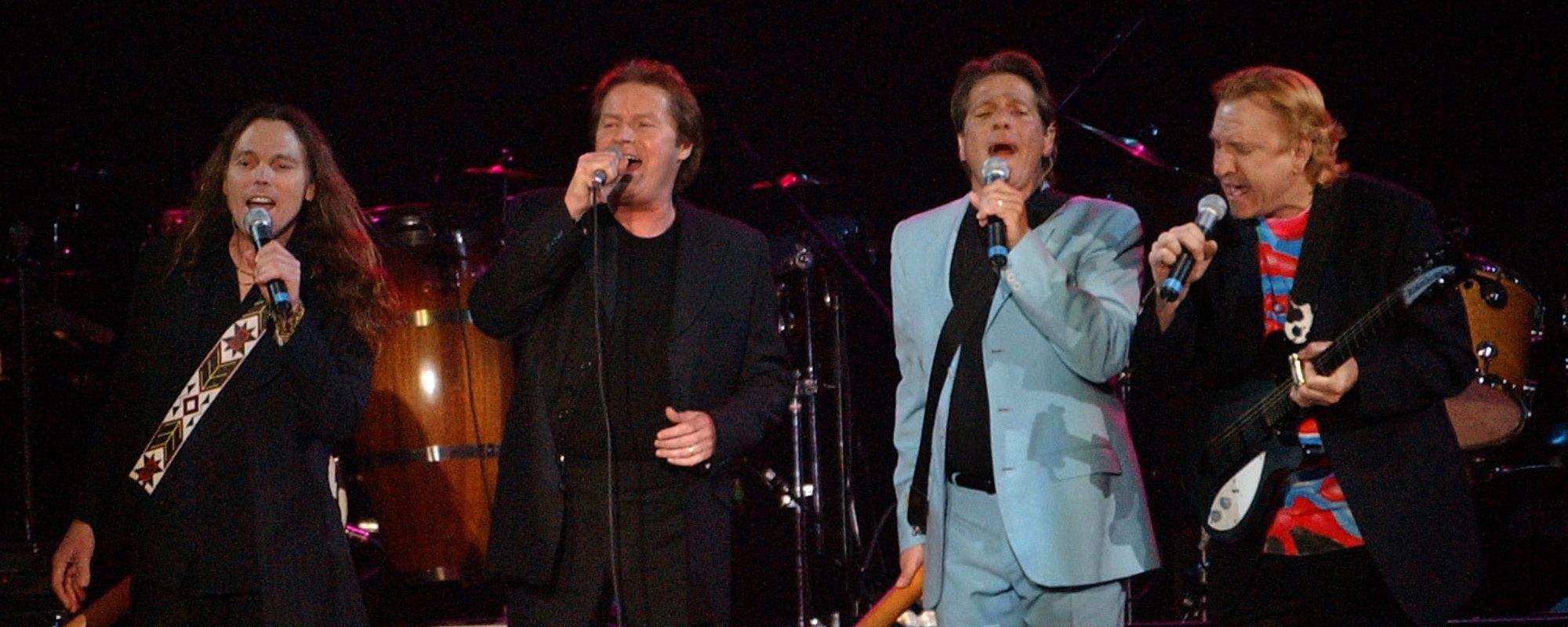 The Eagles performing