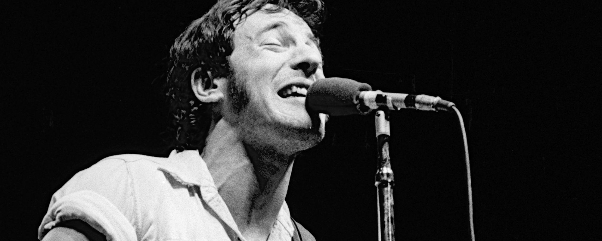 Bruce Springsteen performing