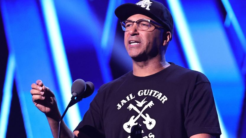 Tom Morello speaking