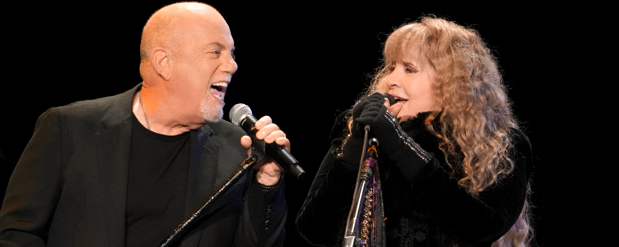 Watch Throwback Performance of Stevie Nicks and Billy Joel Performing "Stop Draggin' My Heart"