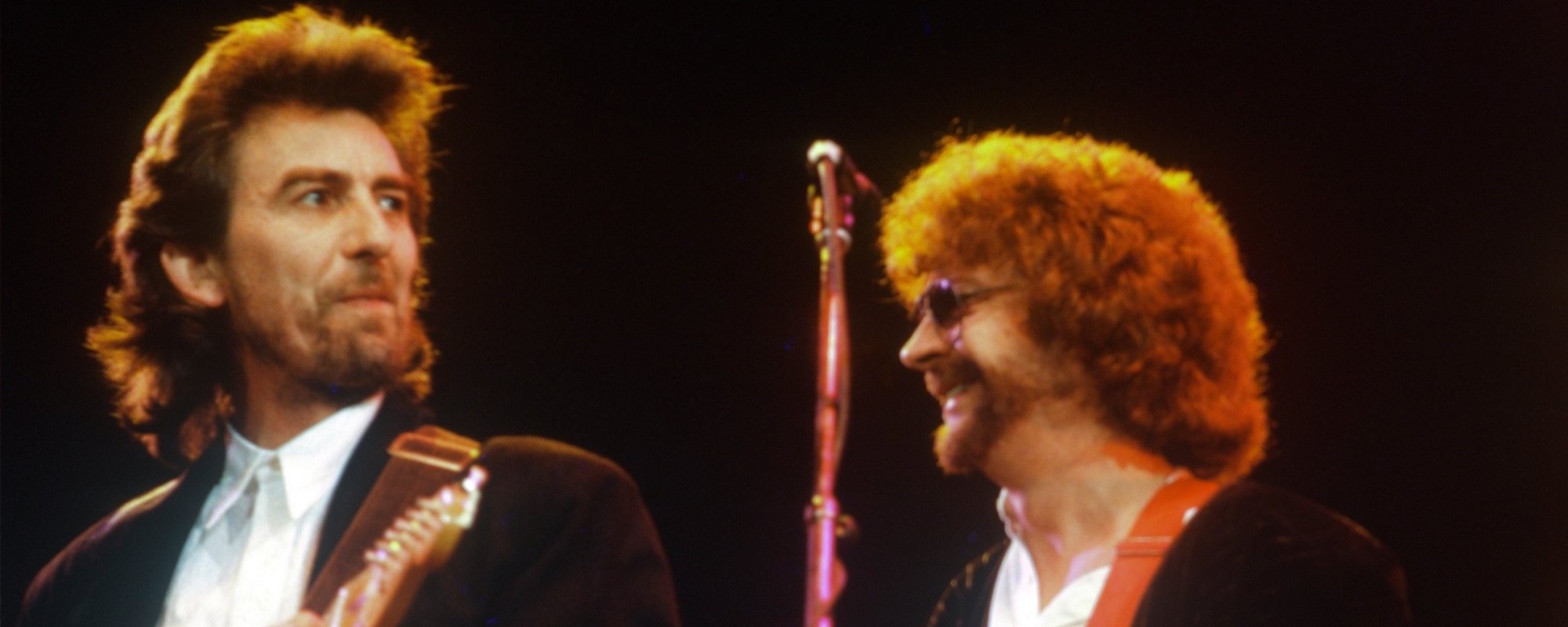 Find Out What ELO’s Jeff Lynne Thought of George Harrison’s Slide-Guitar Skills in New Video Featurette