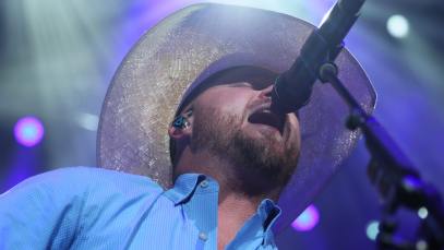 Cody Johnson performed at the CMA Country Christmas