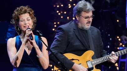 Amy Grant and Vince Gill