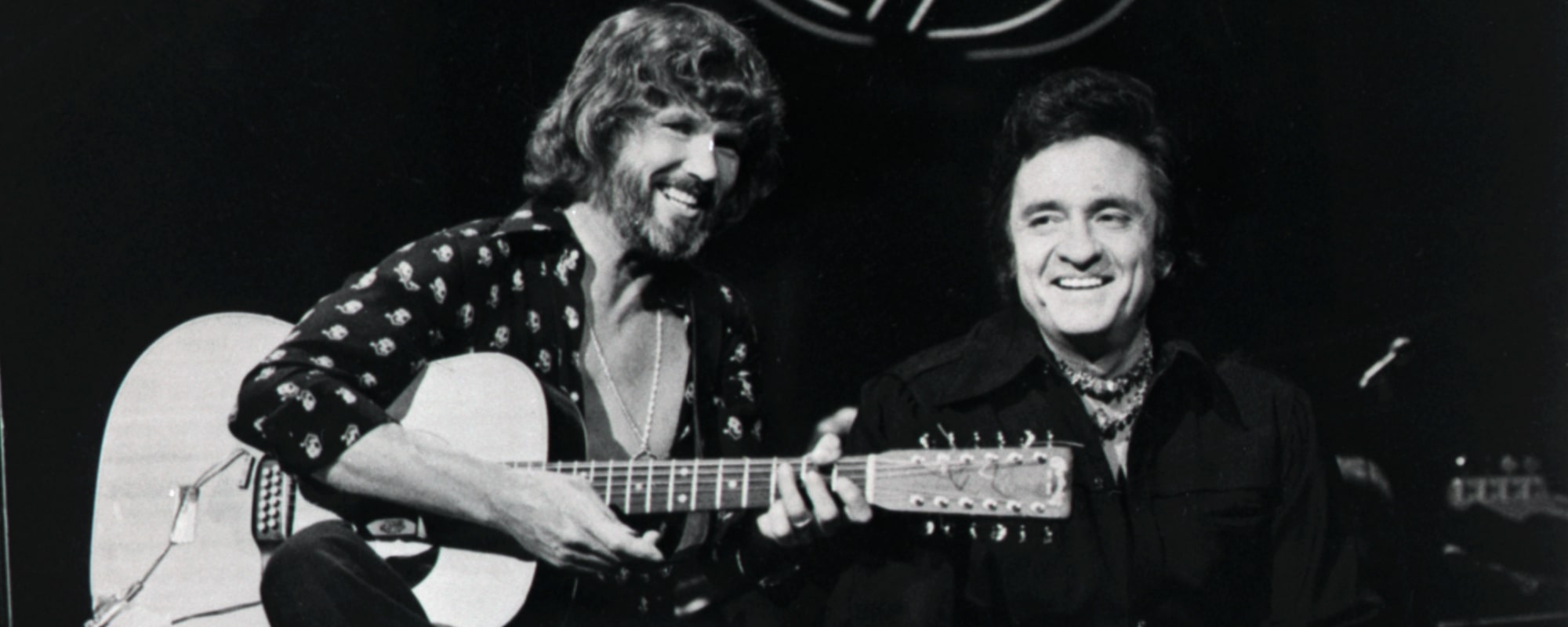 Johnny Cash and Kris Kristofferson