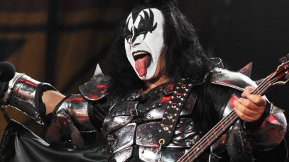 Gene Simmons performing