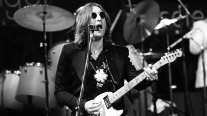 John Lennon performing at Madison Square Garden