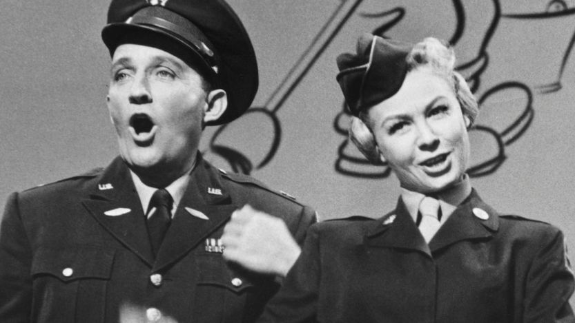 Bing Crosby and Vera-Ellen performing in 'White Christmas'
