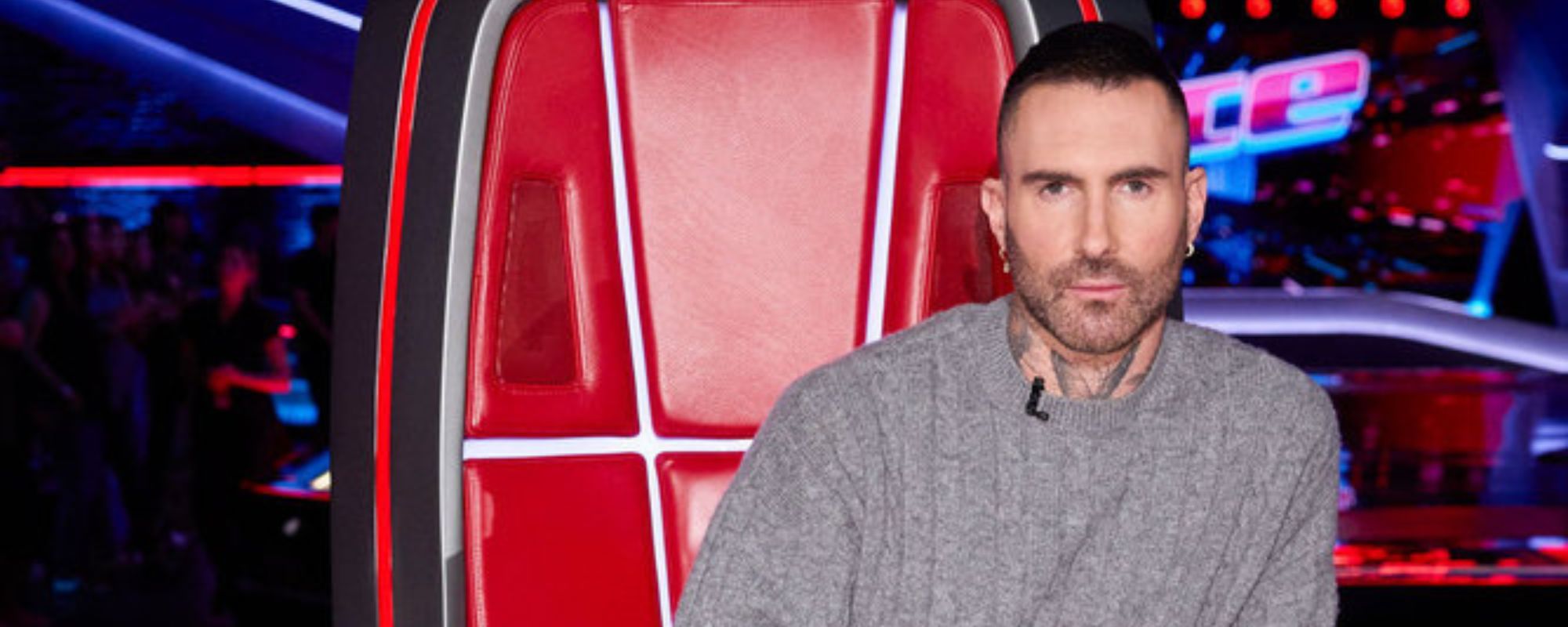 Adam Levine Takes Over Blake Shelton's Chair on 'The Voice' Promo