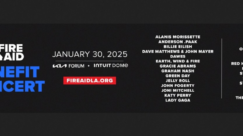 Stevie Wonder, Olivia Rodrigo, John Fogerty Among Performers Added to Lineup of Star-Studded FireAid Benefit Concert
