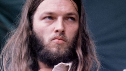 David Gilmour performing