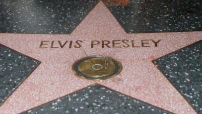 Elvis Presley's star on the Hollywood Walk of Fame