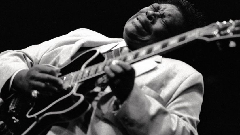 B.B. King blues player